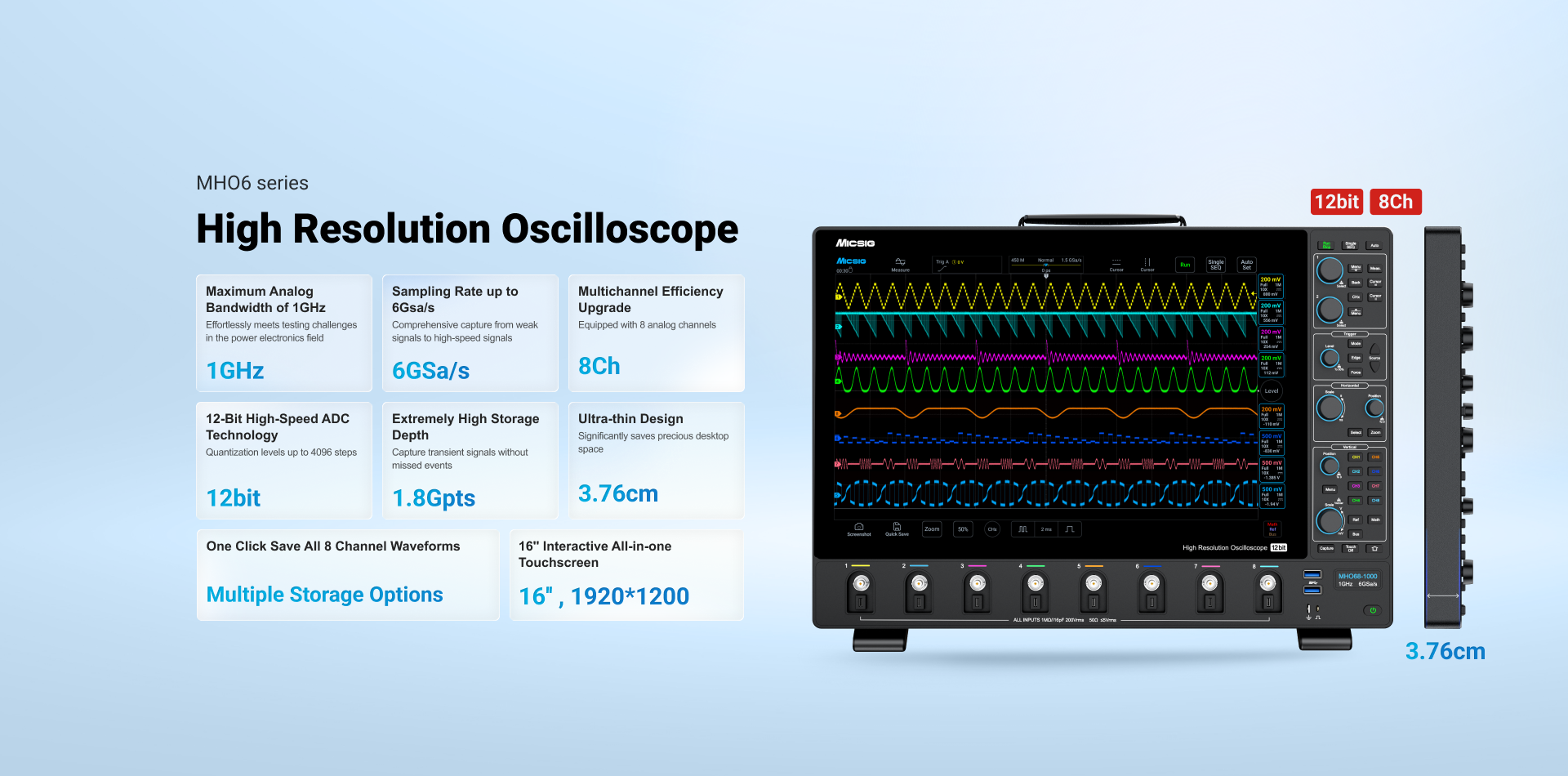 micsig oscilloscope